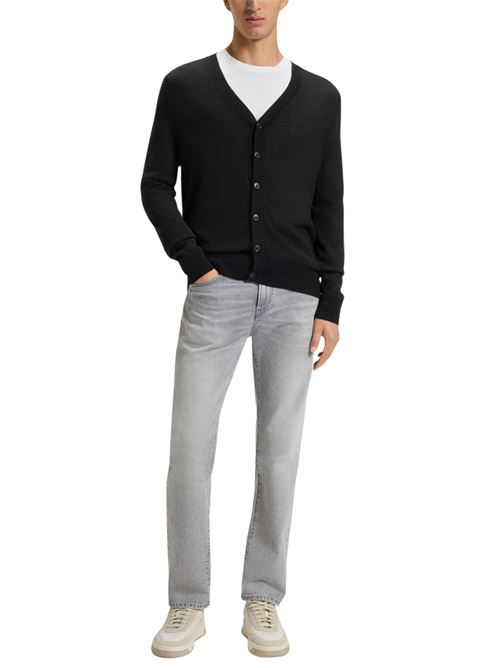 Cardigan in misto lana Boss Orange | 50523574001